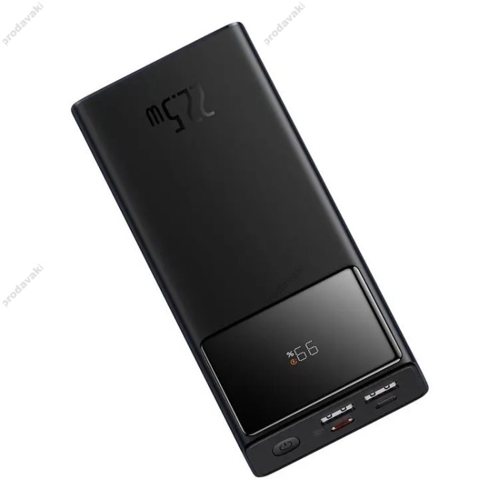 Повербанк портативний акумулятор Power bank Baseus Star-Lord Digital Display 22.5W 20000 mAh Black PPXJ080001