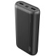 Повербанк портативний акумулятор Power bank XO PR127 20W 20000 mAh Black