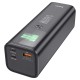 Повербанк портативний акумулятор Power bank Hoco Q17 Electric PD 140W 25000 mAh Black