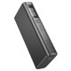 Повербанк портативний акумулятор Power bank Hoco Q17B Electric 130W 20000 mAh Space grey