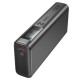 Повербанк портативний акумулятор Power bank Hoco Q17B Electric 130W 20000 mAh Space grey