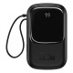 Повербанк портативний акумулятор Power bank Baseus Qpow (With Type-C Cable) 20000 mAh Black P10021706111-01