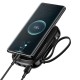 Повербанк портативний акумулятор Power bank Baseus Qpow (With Type-C Cable) 20000 mAh Black P10021706111-01