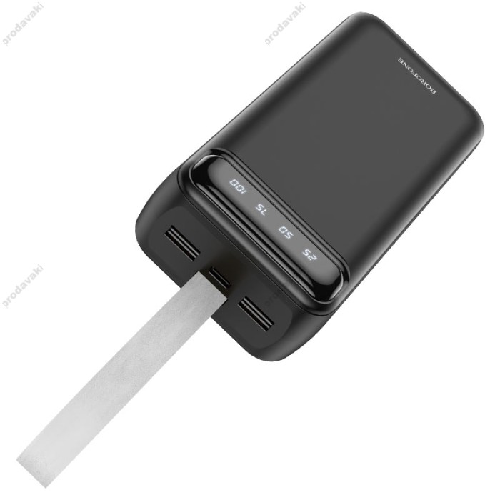 Повербанк портативний акумулятор Power bank BOROFONE BJ14B Freeway 30000 mAh black