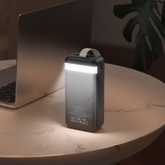 Повербанк портативний акумулятор Power bank BOROFONE BJ14B Freeway 30000 mAh black