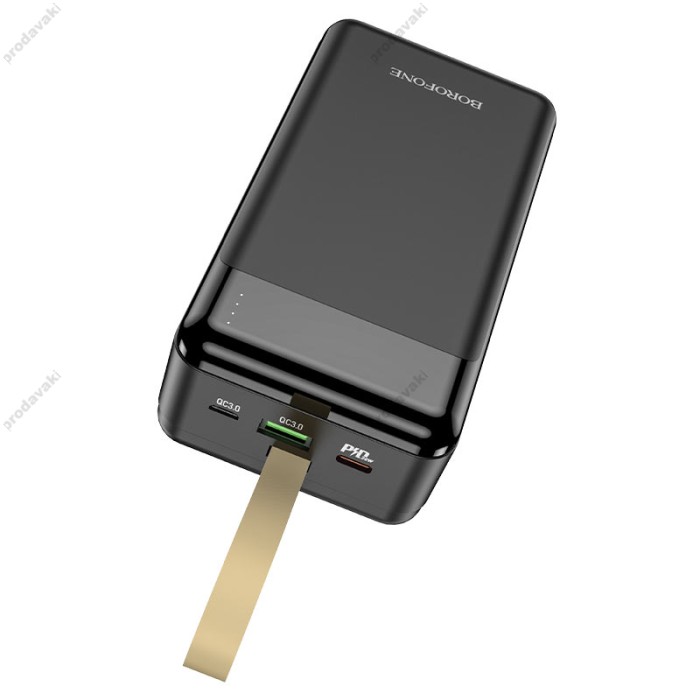 Повербанк портативний акумулятор Power bank Borofone BJ19B Incredible 20W 30000 mAh Black