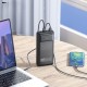 Повербанк портативний акумулятор Power Bank Hoco DB81 Apollo fully compatible 65W 30000 mAh Black