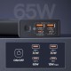 Повербанк портативний акумулятор Power bank Baseus Star-Lord Digital Display 65W 30000 mAh Black P10022908113-00