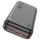 Повербанк портативний акумулятор Power bank Hoco J101A Astute fully compatible power 22.5W 20000 mAh Black