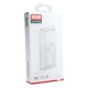 Повербанк портативний акумулятор Power bank XO PR188 Fast charge 22.5W 20000 mAh White