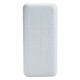 Повербанк портативний акумулятор Power bank XO PR188 Fast charge 22.5W 20000 mAh White