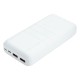 Повербанк портативний акумулятор Power bank XO PR188 Fast charge 22.5W 20000 mAh White