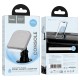Автомобільний тримач Hoco H43 Crystal ring magnetic car holder center console Grey