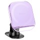 Автомобільний тримач Hoco H43 Crystal ring magnetic car holder center console Purple