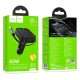 Автомобільний зарядний пристрій Hoco NZ18 Guardian car charger 65W Black