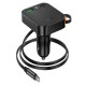 Автомобільний зарядний пристрій Hoco NZ18 Guardian car charger 65W Black