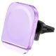 Автомобільний тримач Hoco H42 Crystal ring magnetic car holder air outlet Purple