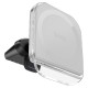 Автомобільний тримач Hoco H42 Crystal ring magnetic car holder air outlet Grey