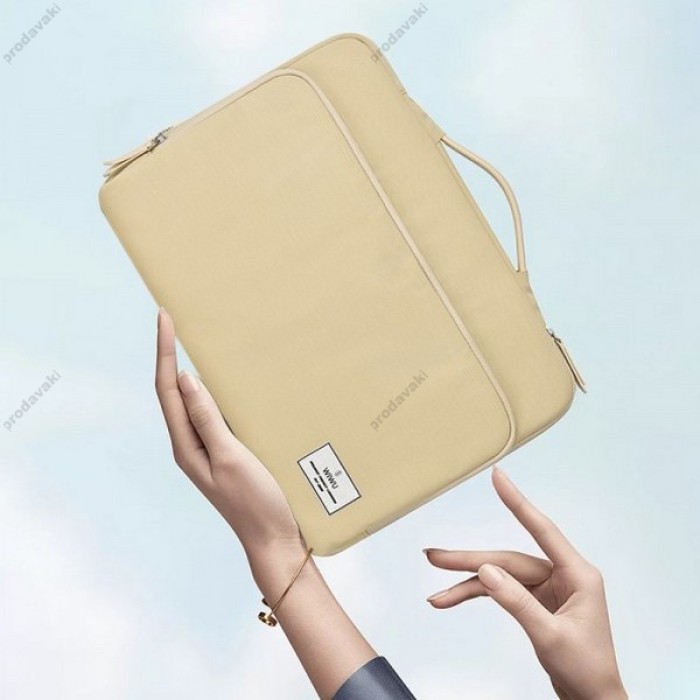 Сумка WiWU Ora Laptop Sleeve для MacBook ноутбука планшета 13"-14.2" Ivory