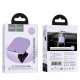 Автомобільний тримач із бездротовою зарядкою Hoco HW17 Crystal magnetic wireless 15W Purple