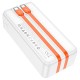 Повербанк портативний акумулятор Power bank Hoco J119B Sharp charger 22.5W 30000 mAh White