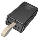 Повербанк портативний акумулятор Power bank Hoco J91B 30000 mAh Black