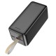 Повербанк портативний акумулятор Power bank Hoco J111D Smart charge PD30W 50000 mAh Black