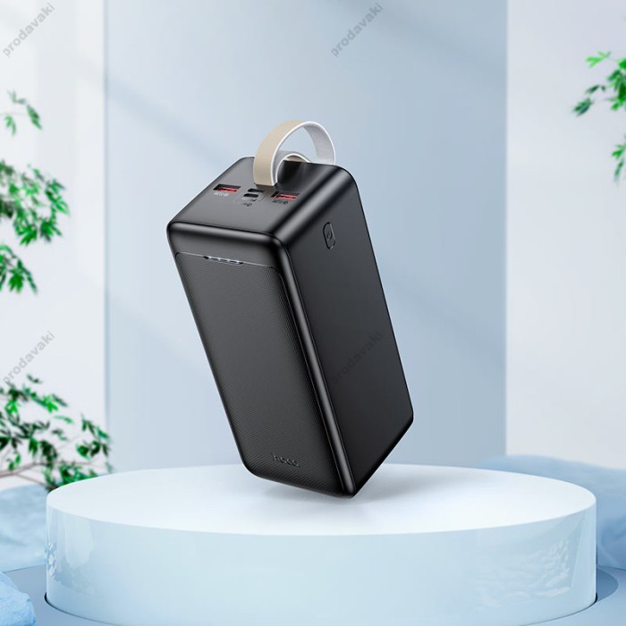 Повербанк портативний акумулятор Power bank Hoco J111D Smart charge PD30W 50000 mAh Black