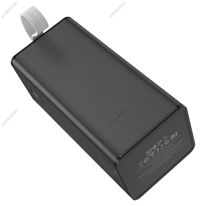 Повербанк портативний акумулятор Power bank Hoco J86A Powermaster 22.5W 50000 mAh Black