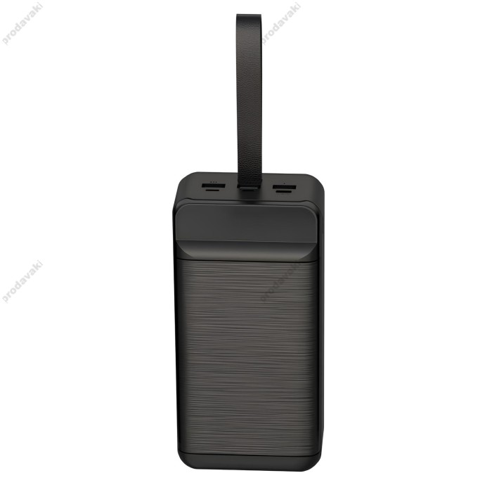 Повербанк портативний акумулятор Power bank XO PR158 fast-charging 22.5W 50000 mAh Black