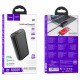 Повербанк портативний акумулятор Power bank HOCO Q5 Aegis 30W 10000 mAh Black
