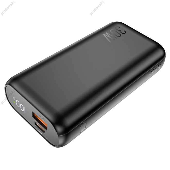 Повербанк портативний акумулятор Power bank HOCO Q5 Aegis 30W 10000 mAh Black