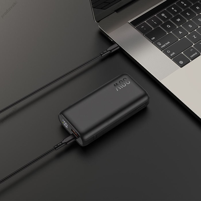 Повербанк портативний акумулятор Power bank HOCO Q5 Aegis 30W 10000 mAh Black