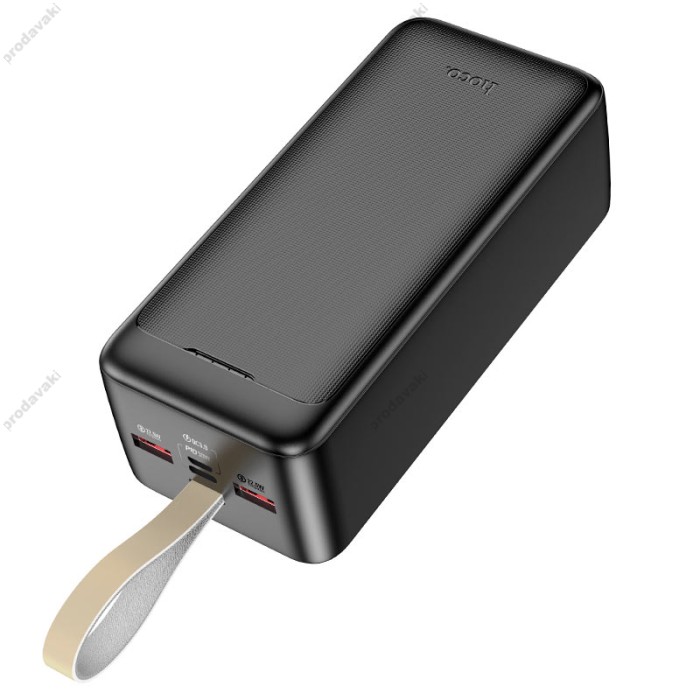Повербанк портативний акумулятор Power bank Hoco J111C Smart charge PD30W 40000 mAh Black