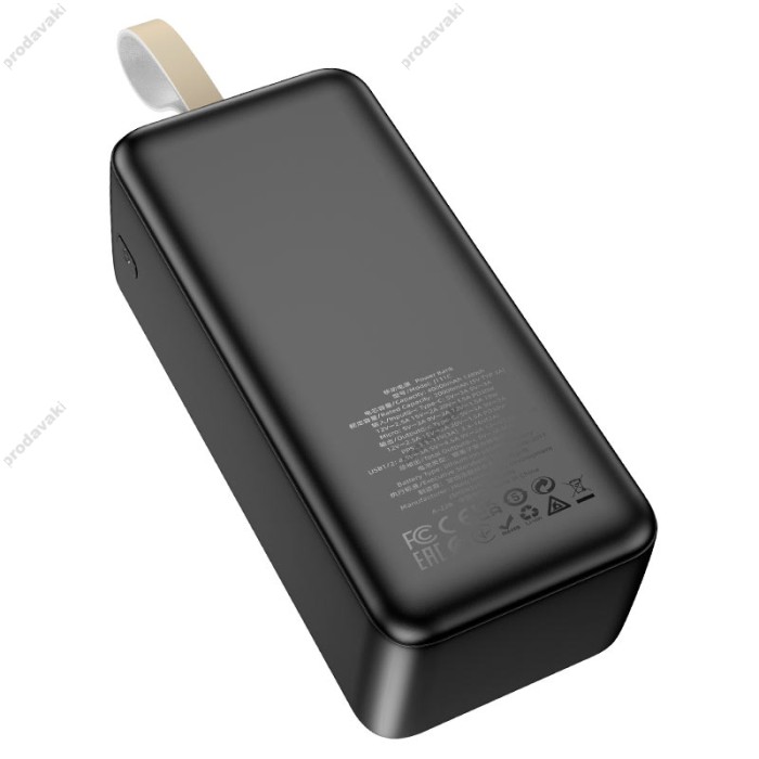 Повербанк портативний акумулятор Power bank Hoco J111C Smart charge PD30W 40000 mAh Black