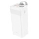 Повербанк портативний акумулятор Power Bank Hoco J86 Powermaster 22.5W 40000 mAh White