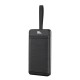 Повербанк портативний акумулятор Power bank XO PR157 fast-charging 22.5W 40000 mAh Black