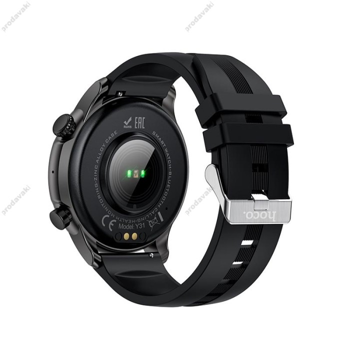 Смарт-годинник HOCO Y31 call version Black