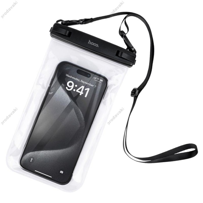 Чохол водонепроникний HOCO HX52 mobile phone waterproof bag Transparent