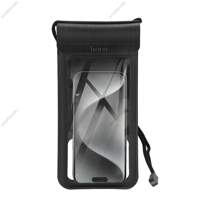 Чохол водонепроникний HOCO HX53 Treasure leather mobile phone waterproof bag Black