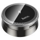 Автомобільний тримач із бездротовою зарядкою Hoco HW33 Metal ring magnetic wireless 15W Grey