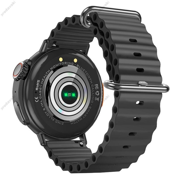 Смарт-годинник Smart sports watch HOCO Y18 IP67 call version Black