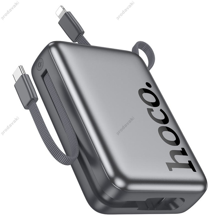 Повербанк портативний акумулятор Power bank Hoco Q39 Eminente 22.5W 20000 mAh Grey