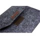 Чохол - конверт з повсті xVibe для MacBook та ноутбук до 12" Dark grey