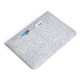 Чохол - конверт з повсті xVibe для MacBook ноутбука планшета 15"-16.2" Light Grey