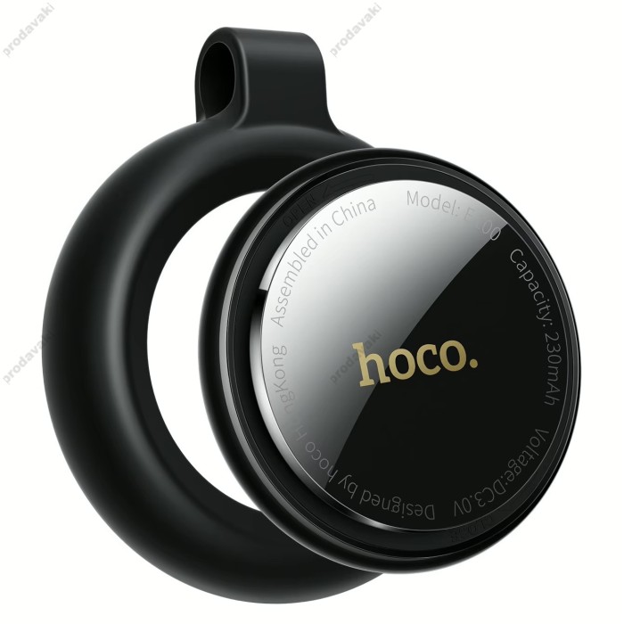 Пошуковий трекер HOCO E100 Graceful Intelligent positioning anti-lost device IOS Black