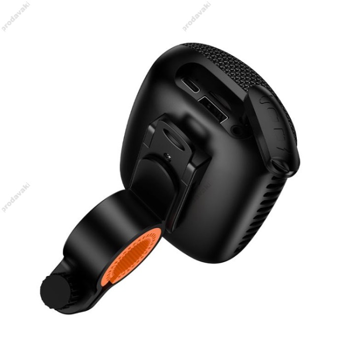 Портативна колонка Bluetooth Hoco HC35 Fun outdoor riding з кріпленням на кермо 5W Black