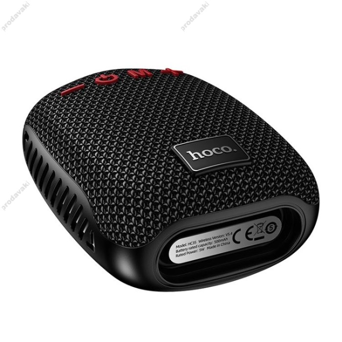Портативна колонка Bluetooth Hoco HC35 Fun outdoor riding з кріпленням на кермо 5W Black