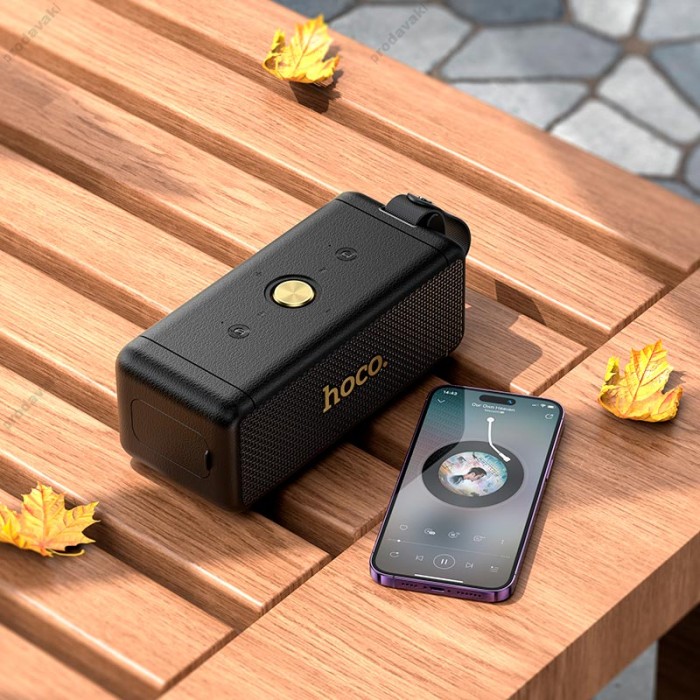 Портативна колонка Bluetooth Hoco HT1 Pro Marquis sports 16W Black