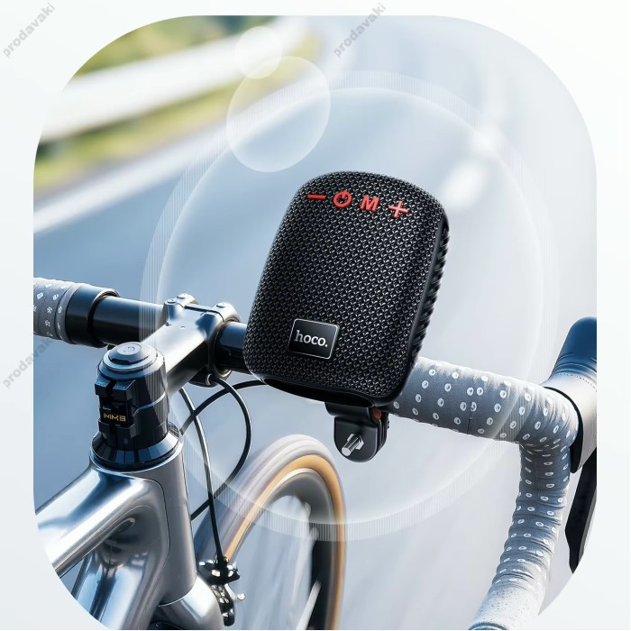 Портативна колонка Bluetooth Hoco HC35 Fun outdoor riding з кріпленням на кермо 5W Black